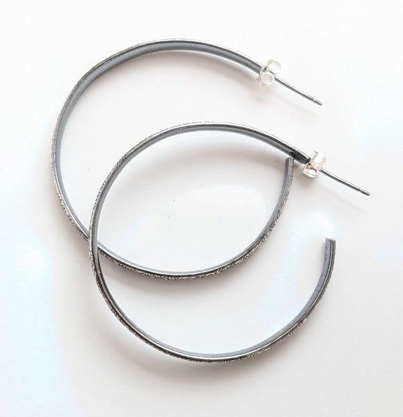 Sterling Silver Hoop Earrings
