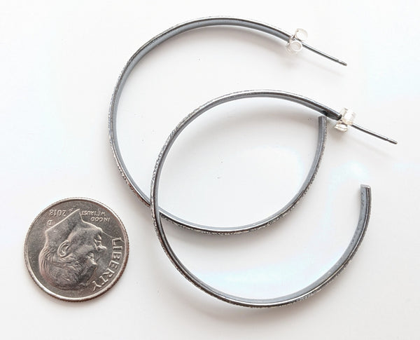 Sterling Silver Hoop Earrings