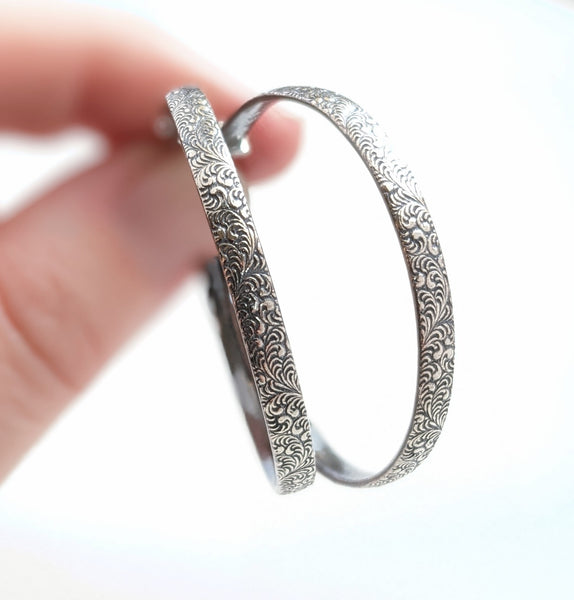 Sterling Silver Hoop Earrings