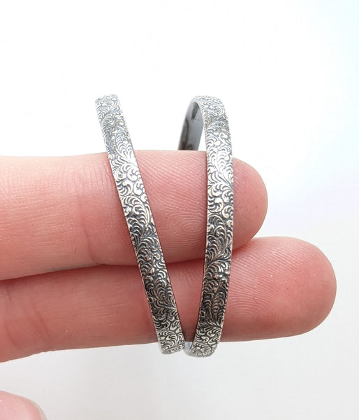 Sterling Silver Hoop Earrings
