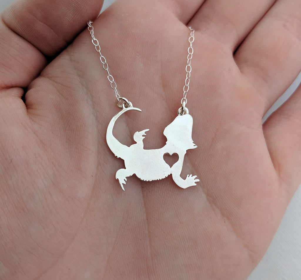 Bearded Dragon Necklace – An American Metalsmith