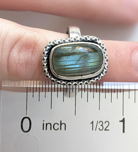 Labradorite Ring Size 6.5
