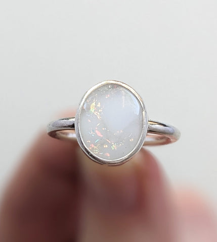 Slocum Opal Ring, Size 8.5