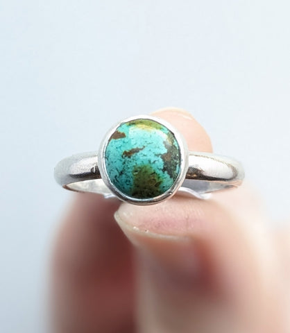 Tibetan Turquoise Ring size 10.5