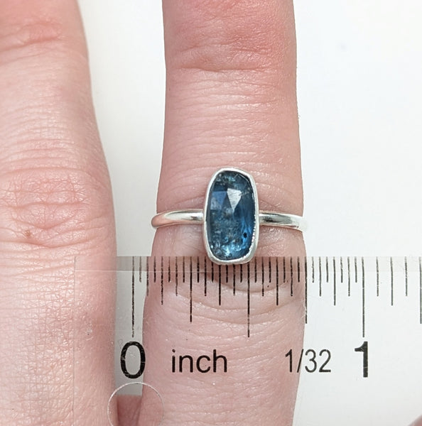 Kyanite Stacking Ring Size 6.5