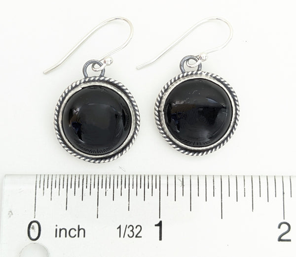 Black Onyx Earriings