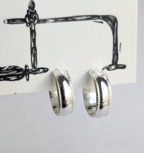 Sterling Silver Hoop Earrings