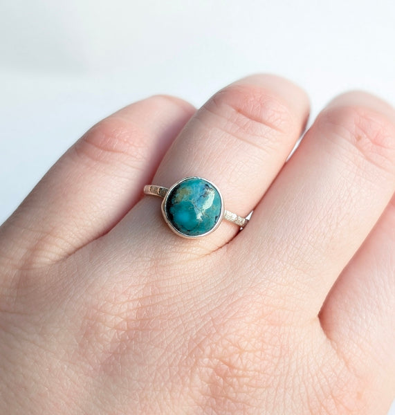 Turquoise Stacking Ring, Size 6