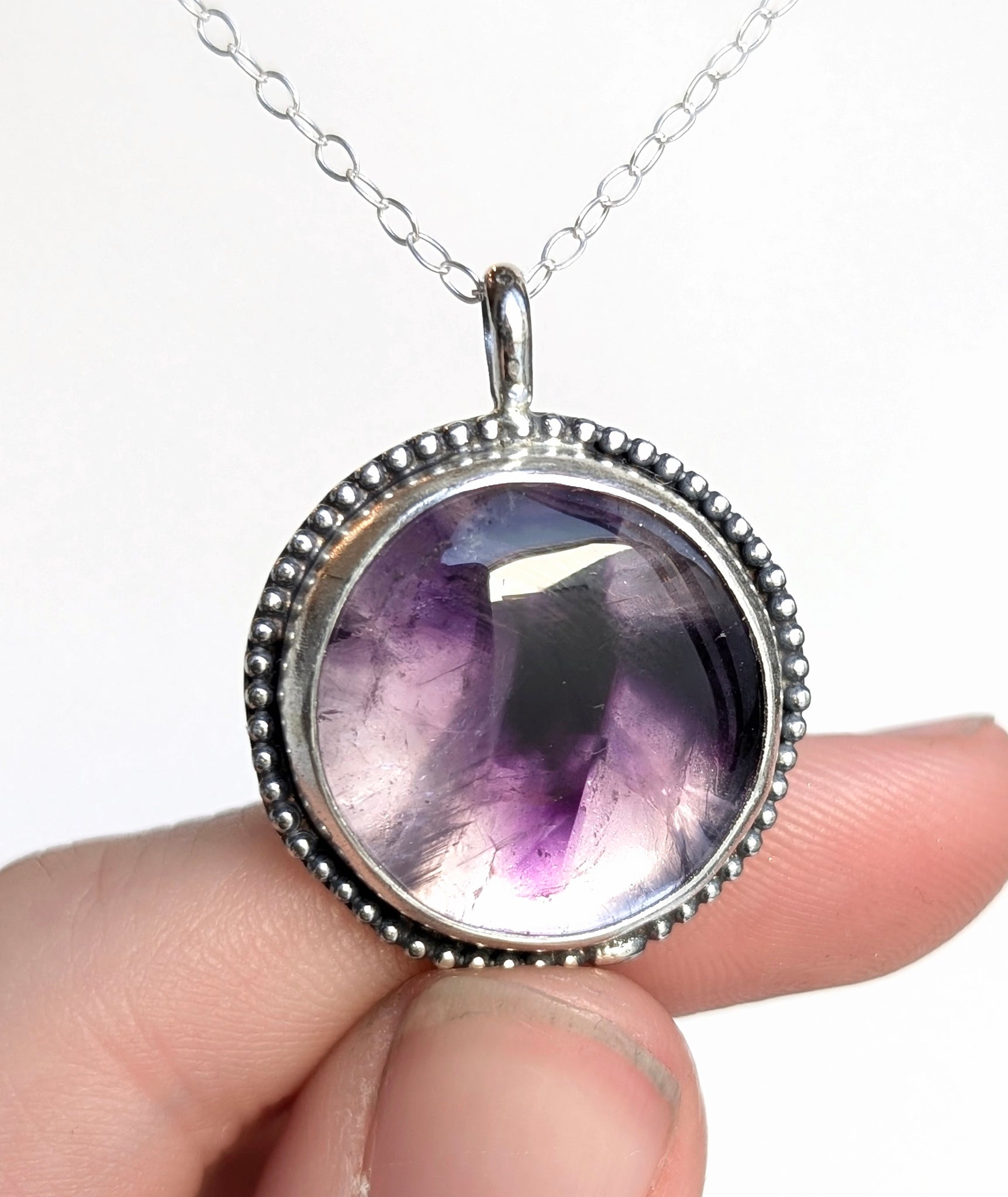 Atomic Amethyst Necklace