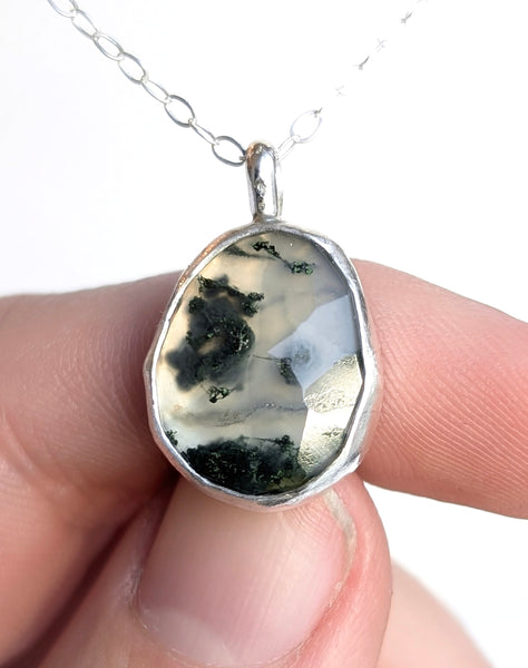 Moss Agate Necklace