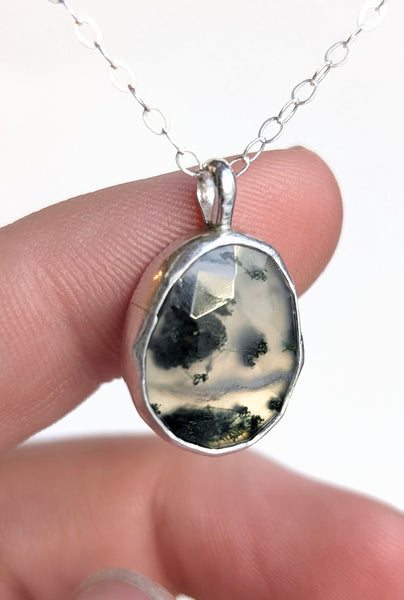 Moss Agate Necklace