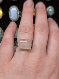 Rose Quartz Ring