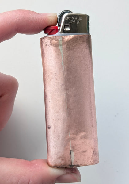 Labradorite Copper and Silver Lighter Cover