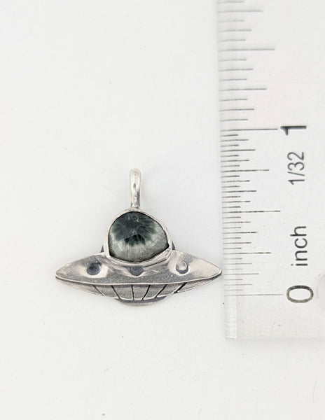 Ocean Jasper UFO Necklace