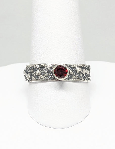 Garnet Ring Size 8.5