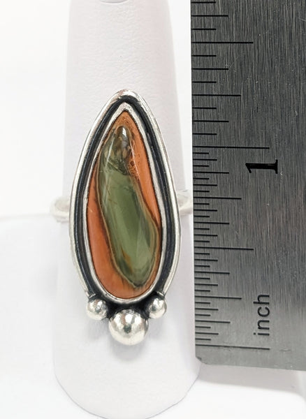 Imperial Jasper Ring Size 6.5