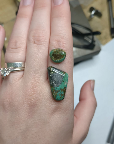 Turquoise Ring size 8.25