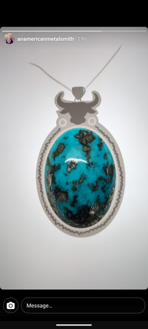 Custom turquoise necklace