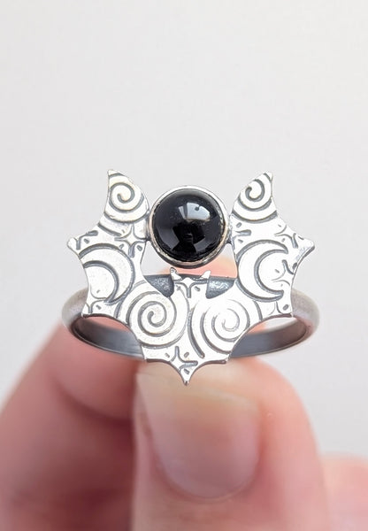 Halloween Sterling Silver Ring