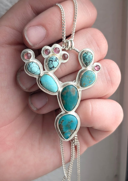 CactusTurquoise Necklace