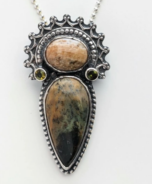 Custom Garnet Necklace