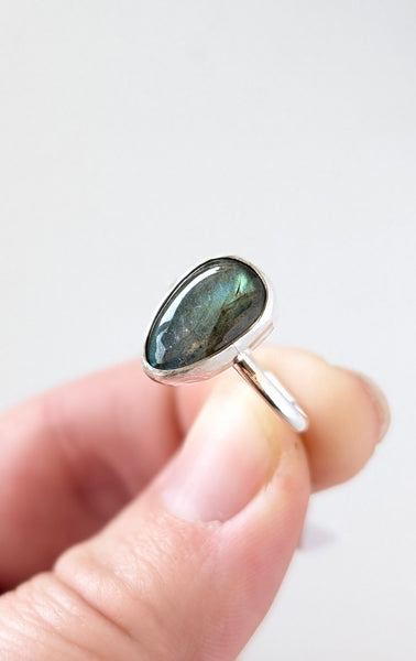 Labradorite Ring,Size 6.5