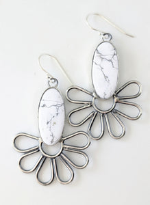 Howlite Earrings
