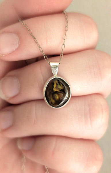 Fire Agate Necklace