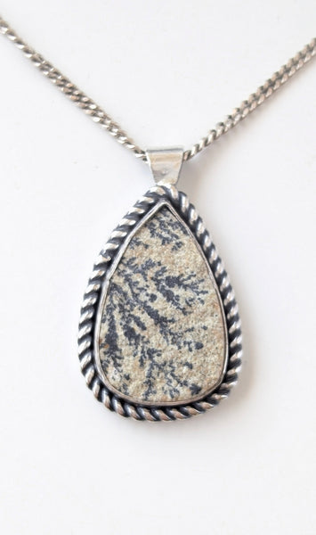 Dendritic Limestone Necklace
