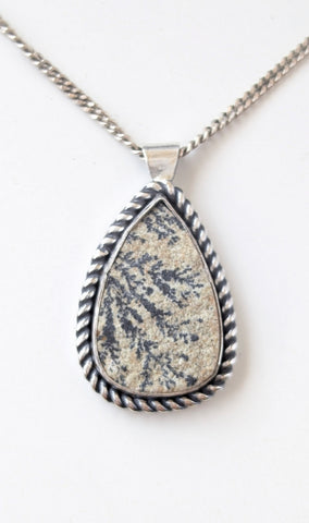 Dendritic Limestone Necklace
