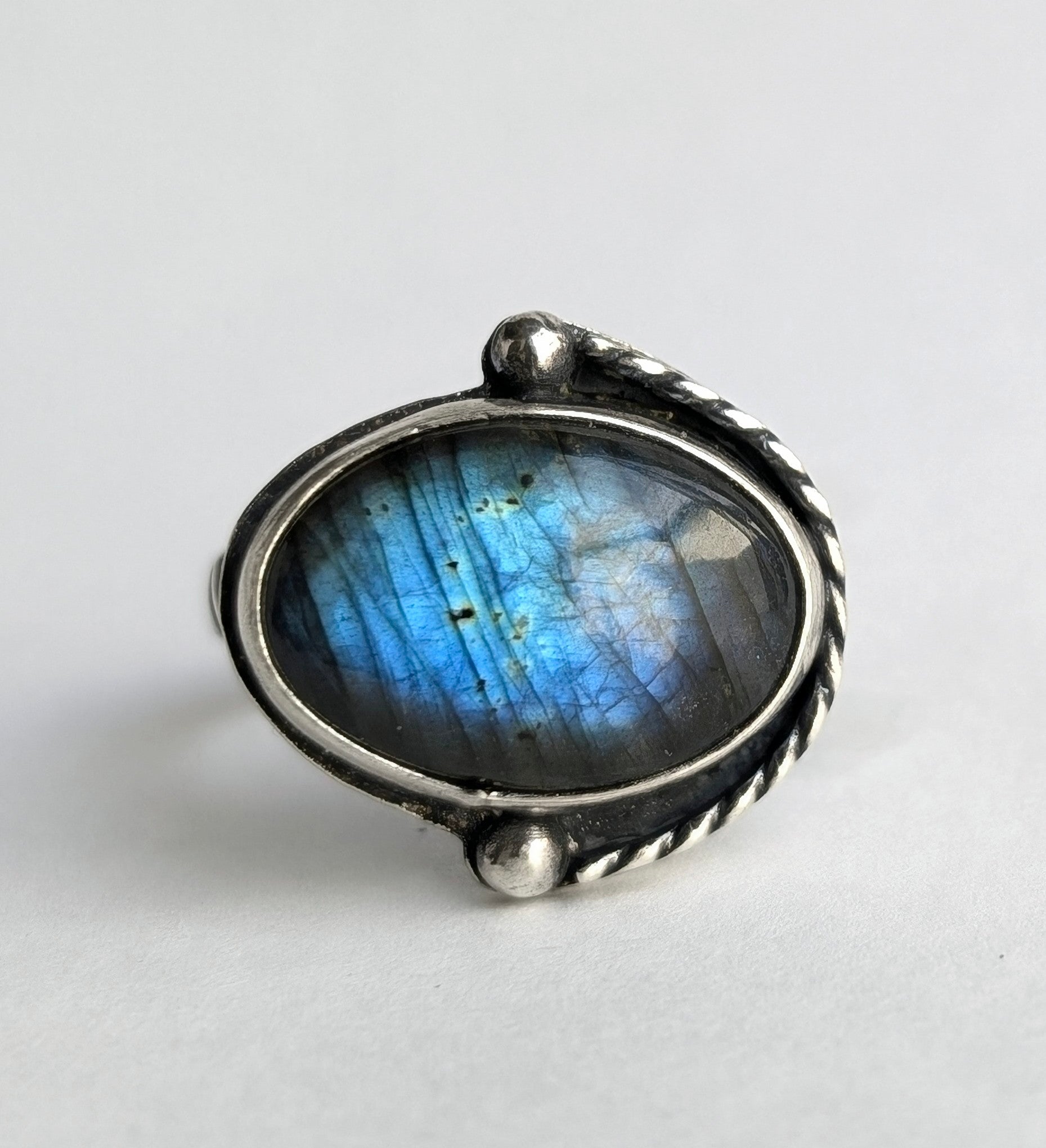 Labradorite Ring, Size 10.5