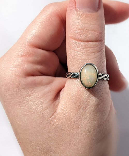Opal Ring Size 9