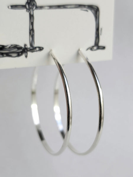 Sterling Silver Hoop Earrings