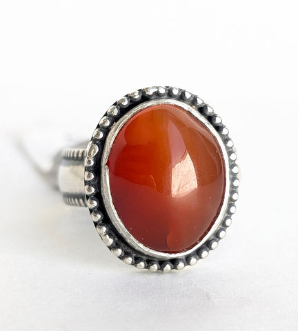 Carnelian Ring, Size 5.5