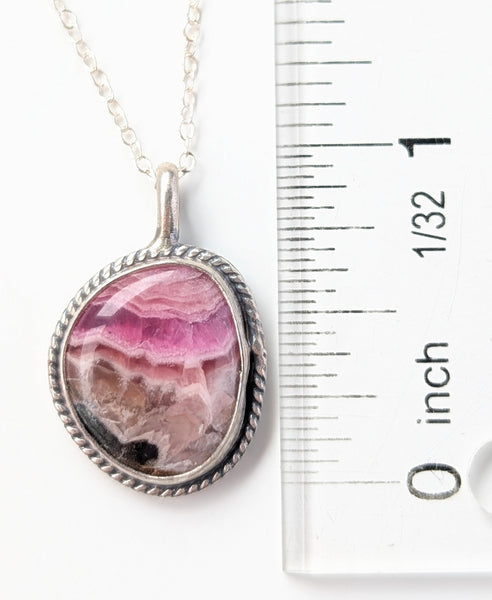 Cobalto Calcite Necklace