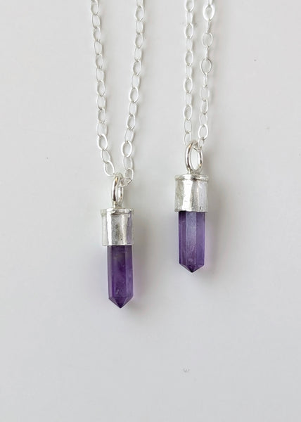 Amethyst Point Necklace