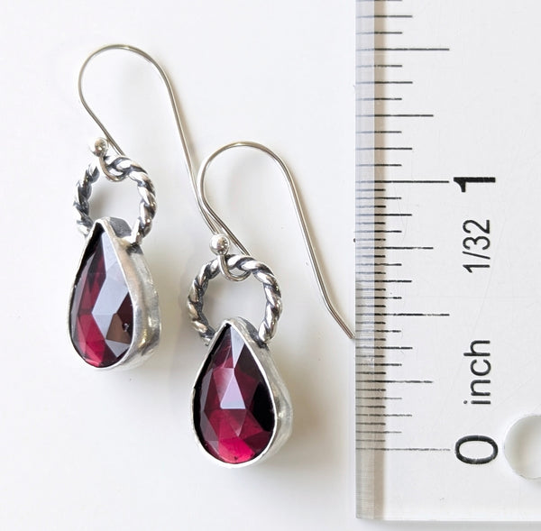 Garnet Earrings