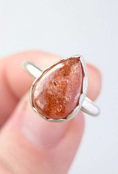 Sunstone Ring, Size 6.5