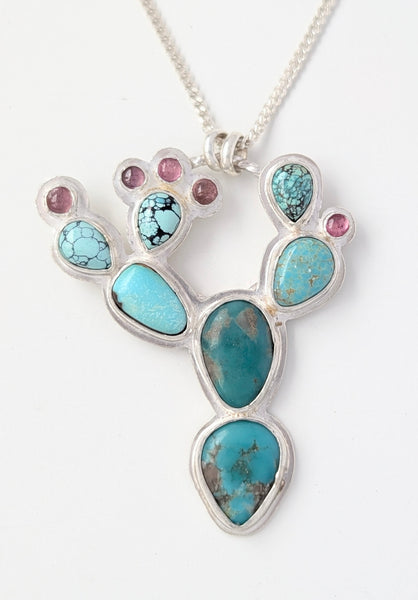 CactusTurquoise Necklace