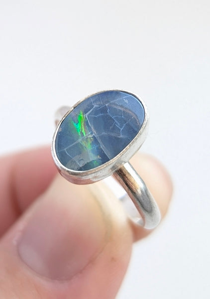 Boulder Opal Ring,Size 6