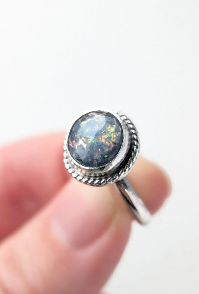 Slocum opal Ring, Size 6