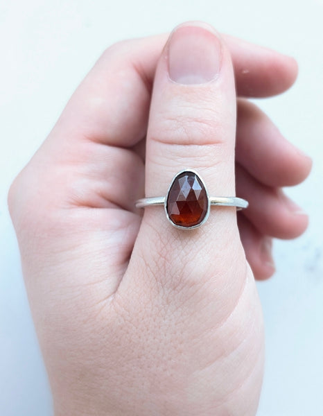 Garnet Ring, Size 12.5
