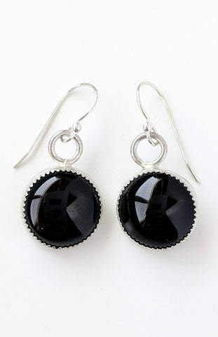 Black Onyx Earrings