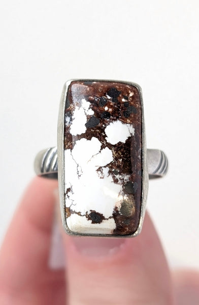 Wild Horse Jasper Ring, Size 10