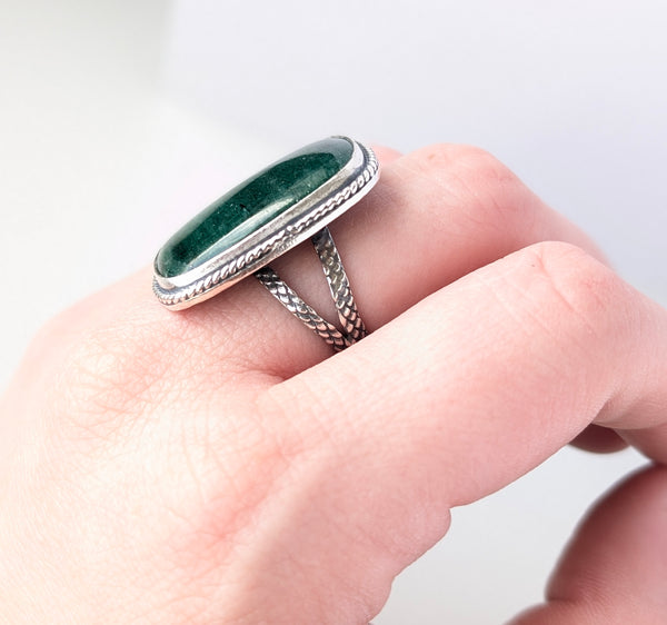 Serpentine Ring, Size 7