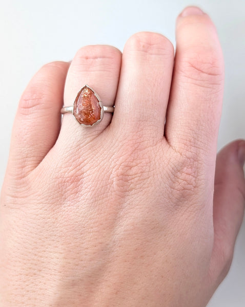 Sunstone Ring, Size 6.5
