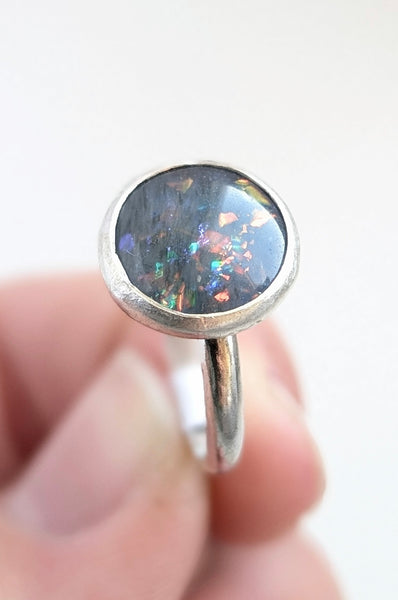 Slocum Opal Ring,Size 5.5
