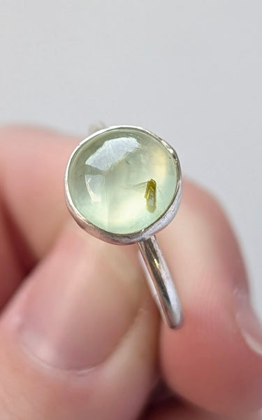 Peridot Stacking Ring, Size 8.5