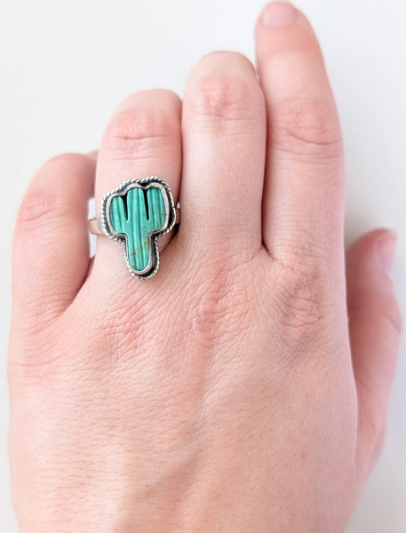 Sonoran Turquoise Ring, Size 7