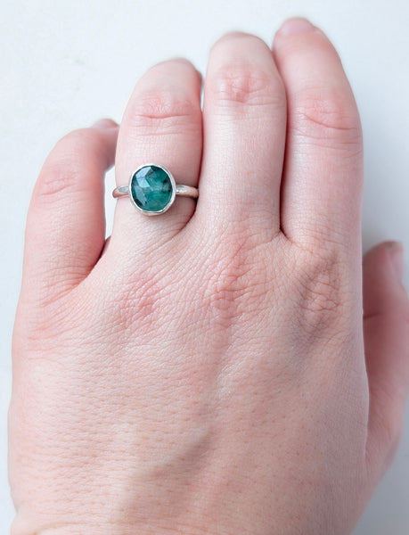 Emerald Ring,Size 6